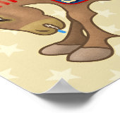 Poster Bernie Sanders Président 2020 Démocrate Donkey (Coin)