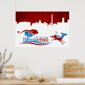 Poster Berniecrats - DNC en fuite ! (Cuisine)