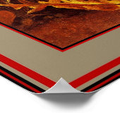 Poster beroemde artiesten op canvas 3 (Hoek)