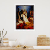 Poster beroemde  Engel van de Dood 1851 (Keuken)