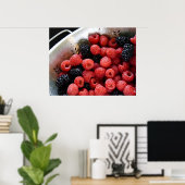 Poster Berries en Colander 03 (Bureau à domicile)