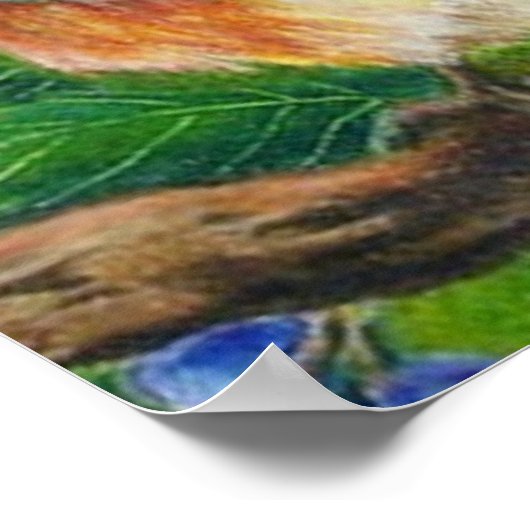 Poster Berry Bluebird (Coin)