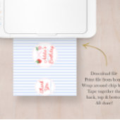 Poster Berry First Birthday Chip Bag Wrapper imprimable