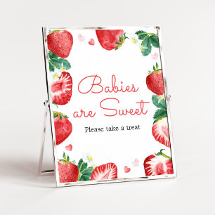 Poster Berry fraise Sweet Baby sont sucrés