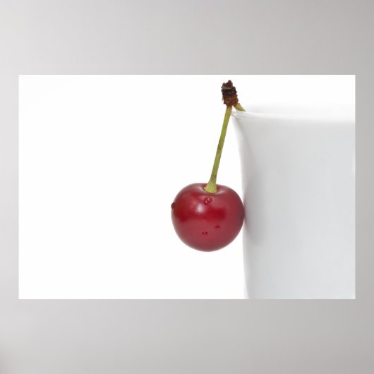 Poster Berry Red Cherry (Devant)