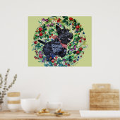 Poster Berry Scottish Terrier ! (Cuisine)