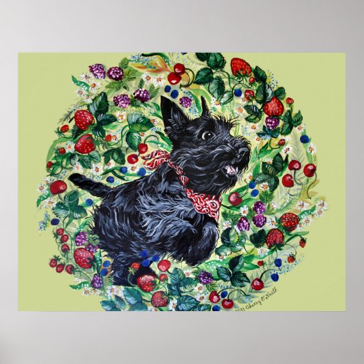 Poster Berry Scottish Terrier ! (Devant)