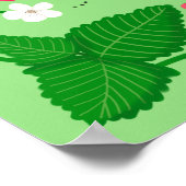 Poster Berry Sweet 1st Birthday Strawberry  (Coin)