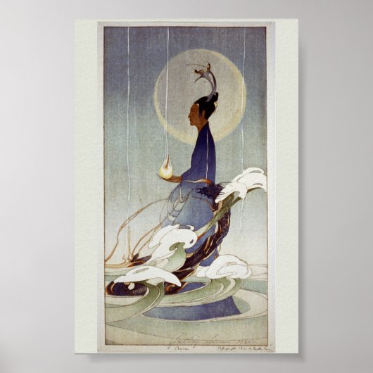 Poster Bertha Boynton Lum - Asie - c1920 - Couleur de boi (Devant)