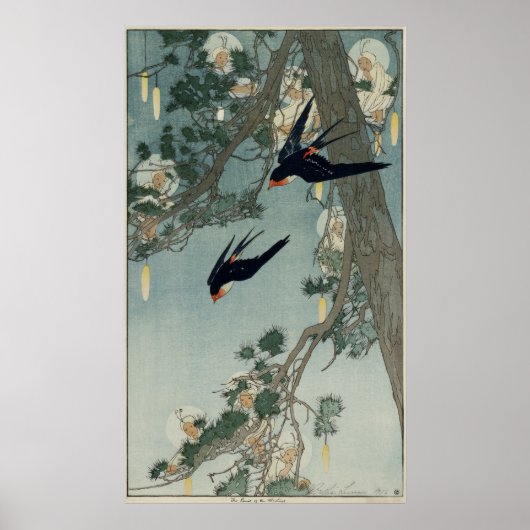 Poster Bertha Boynton Lum The land of the bluebird (Devant)