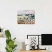 Poster Berthe Morisot accroche la blanchisserie à sec (Bureau à domicile)