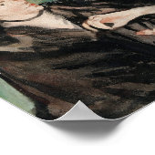 Poster Berthe Morisot avec ventilateur | Édouard Manet (Coin)