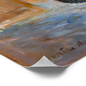 Poster Berthe Morisot - Dans la salle à manger (Coin)