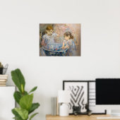 Poster Berthe Morisot - Enfants dans le bassin (Bureau à domicile)