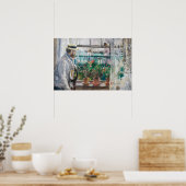Poster Berthe Morisot - Eugene Manet sur l'île de Wight (Cuisine)