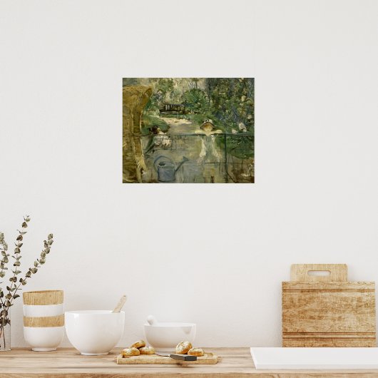 Poster Berthe Morisot - La chaise de panier (Cuisine)