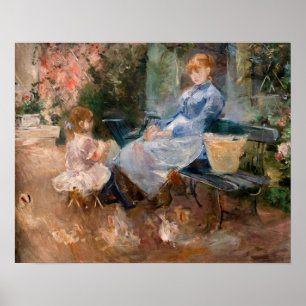 Poster Berthe Morisot - La Fable