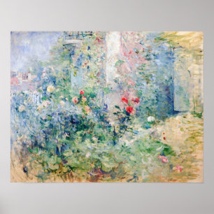 Poster Berthe Morisot - Le jardin à Bougival