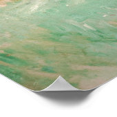 Poster Berthe Morisot - Les piles de Haystacks à Bougival (Coin)