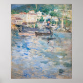Poster Berthe Morisot - Port de Nice (Devant)