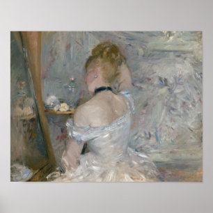 Poster Berthe Morisot - Woman at Her Toilette