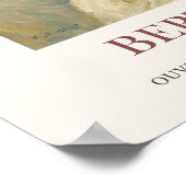 Poster Berthe Morisot Young Girl avec un tablier d'art (Coin)