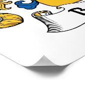 Poster Bertrand Family Crest (Coin)