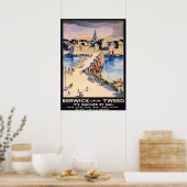 POSTER BERWICK SUR TWEET (Cuisine)