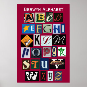 Poster Berwyn Alphabet