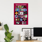 Poster Berwyn Alphabet (Bureau à domicile)