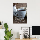 Poster Beside chocolate (Bureau à domicile)