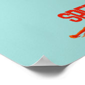 Poster Besoin de 4 vitesse course quatrième anniversaire (Coin)