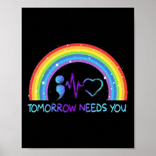 Poster Besoin de prévention du suicide Sensibilisation Ar (Devant)