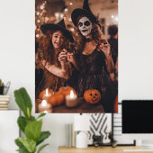 Poster Besoins | Double problème Halloween (Bureau à domicile)