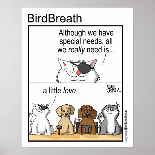 Poster Besoins particuliers (Devant)