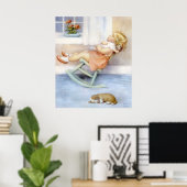 Poster Bessie Pease Guttman Adorable Petite Petite Jeune (Bureau à domicile)