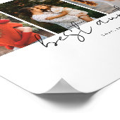 Poster Best Aunt Ever Modern Script 4 Photos Collage Gift (Coin)