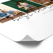 Poster Best Brother Ever Modern Script 4 Photos Collage (Coin)