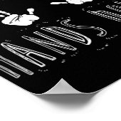 Poster Best Dad Hands Down Fathers D  (Coin)