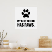 Poster Best Friend A Pws Pet Animaux (Cuisine)