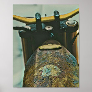 Poster Best mocycle toxique