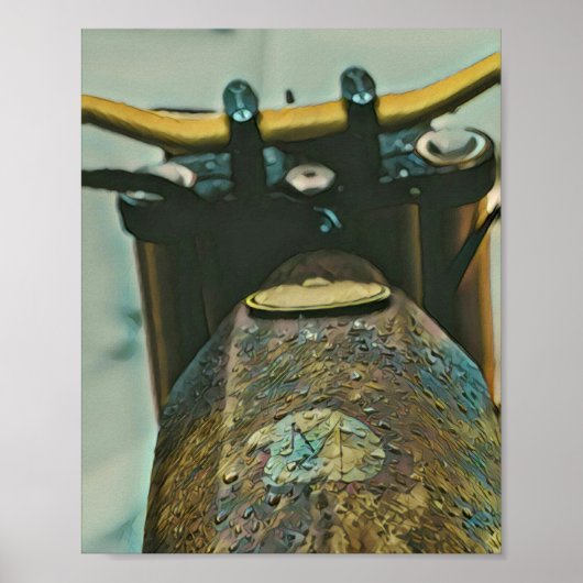 Poster Best mocycle toxique (Devant)