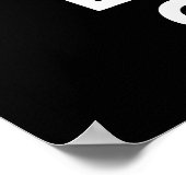 Poster Best Of Cluck Funny Chicken Pun Dark BG (Coin)