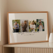 Poster Best Uncle Ever Modern Script 4 Photos Collage