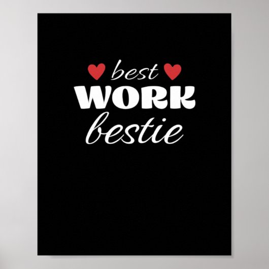 Poster Best Work Bestie Classic (Devant)