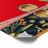 Poster BESTIAIRE MÉDIÉVAL FAISANT DE LA MUSIQUE, Lapin, C (Coin)