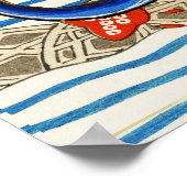 POSTER BESTIAIRE MÉDIÉVAL, MONSTRES DE MER IMAGINAIRES AN (Coin)