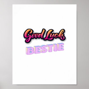 Poster Bestie de bonne chance