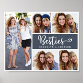 Poster Besties Photo Collage Best Friends (Devant)