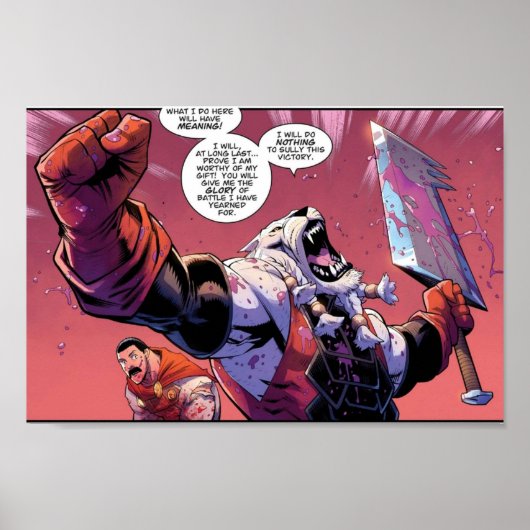 Poster bête de combat (Devant)